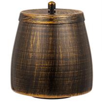 Cinzeiro ao ar livre Yangbaga XL em aço inoxidável com tampa Cinzeiro ao ar livre Yangbaga XL em aço inoxidável com tampa