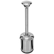 Cinzeiro Bituqueira - Coletor de Bitucas Inox 13 L JS - JSN Cinzeiro Bituqueira - Coletor de Bitucas Inox 13 L JS - JSN