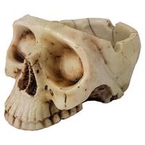 Cinzeiro Crânio Caveira Resina Esqueleto