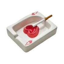 Cinzeiro Criativo Em Estilo Moderno Em Forma De Cartas De Baralho, Acessório Simples Para Fumantes,