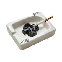Cinzeiro De Cartas Criativo Estilo Moderno, Decoração De Casa, Acessório Simples Para Fumar,