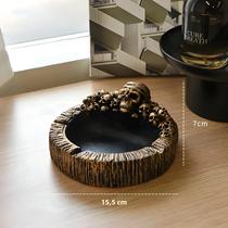 Cinzeiro De Caveira Terrível, Decoração De Mesa Para Escritório Doméstico, Presente Para O Dia Dos
