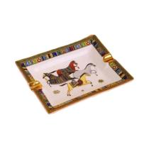 Cinzeiro De Cerâmica Feito À Mão Com Padrão De Cavalo, Luxuoso Porta-cigarros Para Fumar, Decoração