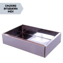 Cinzeiro de Chão Inox