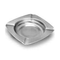 Cinzeiro de inox quadrado 11,5cm