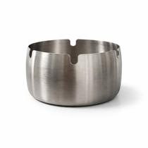 Cinzeiro de Inox Redondo 9 cm 3 Apoios
