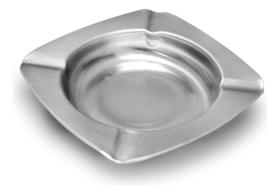 Cinzeiro De Mesa E Bancada Quadrado Kehome Compacto Metal