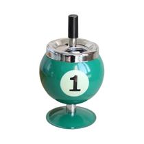 Cinzeiro De Metal Criativo Para Bilhar Com Tampa Anti-asfalto, Cinzeiro Decorativo Para Mesa De