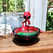 Cinzeiro De Resina Inspirado Em Alienígenas, Decoração De Mesa, Acessório Para Fumar, Presente