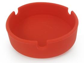 Cinzeiro De Silicone Redondo Resistente Lavável Não Queima e Não Quebra Cinzeiro De Silicone Redondo Resistente Lavável Não Queima e Não Quebra