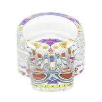 Cinzeiro de Vidro Caveira Mexicana Halloween Cinzeiro de Vidro Caveira Mexicana Halloween