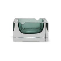 Cinzeiro de Vidro Estilo Murano Verde 10cm OD0236 BTC