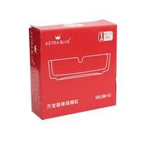 Cinzeiro de Vidro Liso 10,5CM Astra Blue