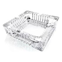 Cinzeiro de Vidro Quadrado 10X10X3.5cm N240115-8 - Quanhe Cinzeiro de Vidro Quadrado 10X10X3.5cm N240115-8 - Quanhe