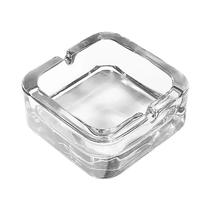 Cinzeiro De Vidro Quadrado Pequeno Luxuoso E Fashionável Para Cigarros Para Sala De Estar Fumantes