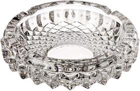 Cinzeiro De Vidro Sunflower 12x3cm Lyor Transparente