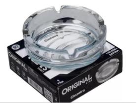 Cinzeiro De Vidro transparente Redondo para Bar Hotel Casa