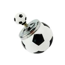 Cinzeiro Decorativo com Tampa Formato de Bola 9x13 Yins home