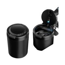 Cinzeiro LED Portátil Universal Para Carro, Suporte Para Cigarros Sem Fumaça, Decoração De Interior