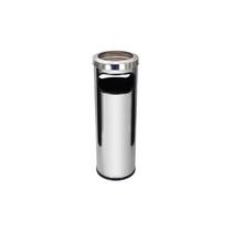 Cinzeiro Lixeira Em Aço Inox Com Aro Em Inox 30 Litros Cinzeiro Lixeira Em Aço Inox Com Aro Em Inox 30 Litros