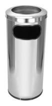 Cinzeiro Lixeira Em Aço Inox Com Aro Em Inox 50 L Cinzeiro Lixeira Em Aço Inox Com Aro Em Inox 50 L