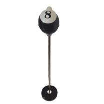Cinzeiro Telescópico Inox Chão Alto Bola 8 Bilhar Altura Ajustável Inox