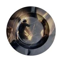 Cinzeiro Tinplate criativo, Wake, Bandeja grama, Bar, Home Trend