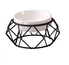 Cinzeiro Wokex - Decorativo de Mesa em Aço Inoxidável