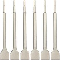 Cinzel Sds Plus Ponta Chata 250mm x 40mm 06 Peças Pyramid