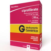Ciprofibrato 100mg Adulto Com 60 Comprimidos Biosintetica Generico