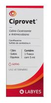 Ciprovet Colirio Para Cães Labyes 5 Ml