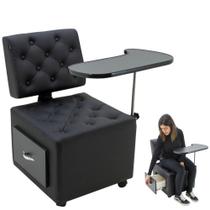 Cirandinha Cadeira Manicure Salão com Mesa Completa Cirandinha Cadeira Manicure Salão com Mesa Completa