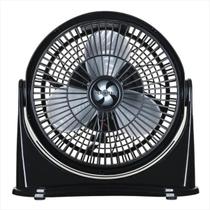 Circulador de ar 25cm preto/prata 127v ventimais 70066 otmo Circulador de ar 25cm preto/prata 127v ventimais 70066 otmo