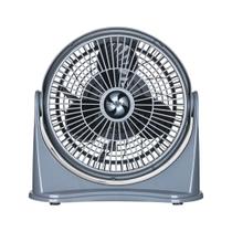 Circulador de ar 25cm ventimais 3 pás cinza/prata 127v