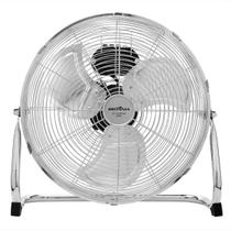 Circulador De Ar Britânia C50 Turbo Oscillation Prata Cromado 200w 127v Com Acabamento Em Inox