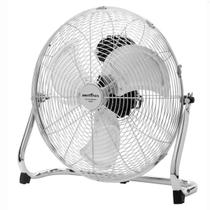 Circulador De Ar Britânia C50 Turbo Oscillation Prata Cromado 200w 220v Com Acabamento Em Inox