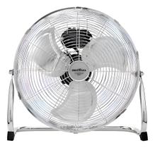 Circulador De Ar Britânia C50 Turbo Oscillation Prata Cromado 200w Com Acabamento Em Inox