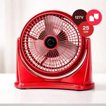 Circulador de Ar de Mesa 25cm 127V Potente Silencioso Compacto Alta Ventilação Circulador de Ar de Mesa 25cm 127V Potente Silencioso Compacto Alta Ventilação