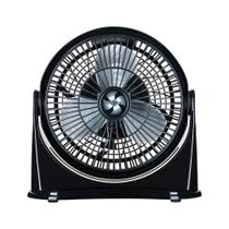 Circulador de Ar Ventimais 25cm 3 Pás Preto e Prata 127V