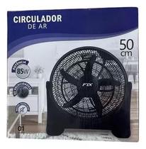 Circulador De Chão Fix 50cm 90w Preto Ventilador 220v