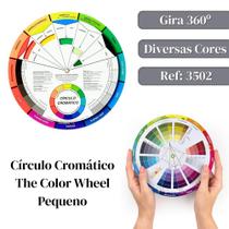 Círculo Cromático The Color Wheel Pequeno 3502 Círculo Cromático The Color Wheel Pequeno 3502