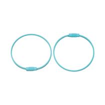 Círculo De Corda Colorido De 50mm Com Fecho De Rosca Para DIY Em Joalheria, 510 Peças, Etiqueta De