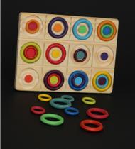 Círculos Concêntricos - Brinquedo de Montar - Kandinsky Círculos Concêntricos - Brinquedo de Montar - Kandinsky