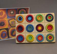 Círculos Concêntricos de Encaixe - Kandinsky Círculos Concêntricos de Encaixe - Kandinsky