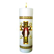Círio Pascal Jesus Cristo 7cm x 20 Cm