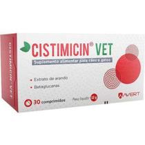 Cistimicin Vet Suplemento Vitamínico p/ Cães e Gatos c/ 30 comprimidos - Avert Cistimicin Vet Suplemento Vitamínico p/ Cães e Gatos c/ 30 comprimidos - Avert