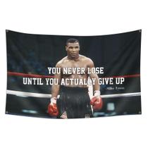Citação inspiradora de tapeçaria de parede de Mike Tyson Citação inspiradora de tapeçaria de parede de Mike Tyson