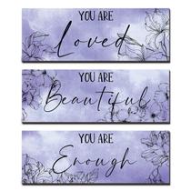 Citações inspiradoras de Wall Art Yookeer Floral Wookeer