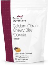 Citrato de cálcio Chewy Bites Bariatric Advantage 500 mg Citrato de cálcio Chewy Bites Bariatric Advantage 500 mg