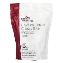 Citrato de cálcio Chewy Bites Bariatric Advantage 500 mg Citrato de cálcio Chewy Bites Bariatric Advantage 500 mg